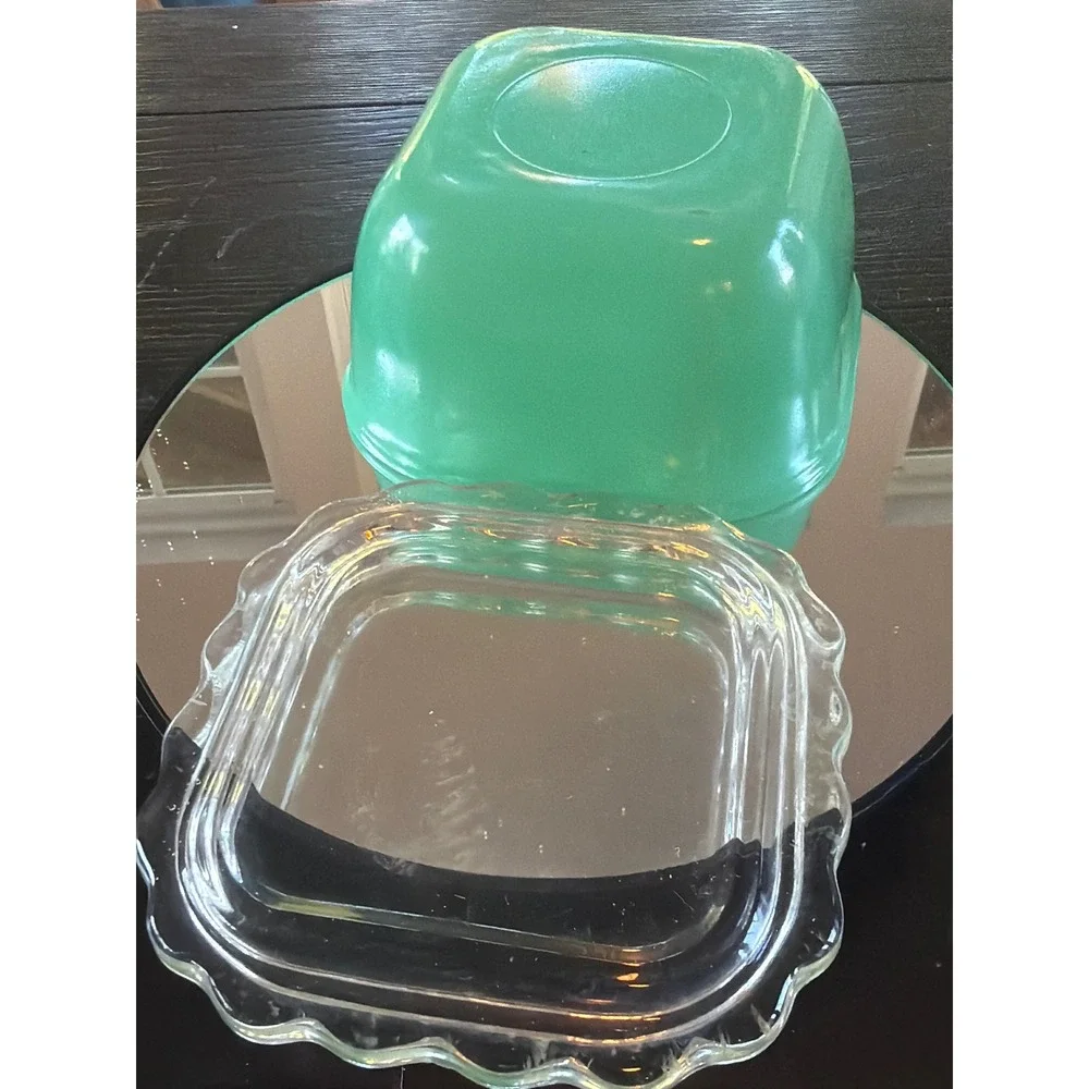 Jeannette Glass ask look dishes